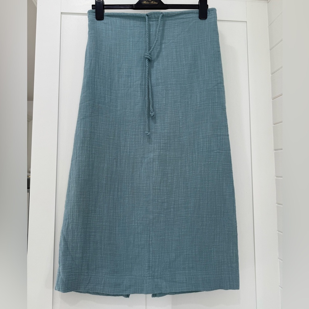 Mustard Seed Seafoam Green A-Line Skirt‎